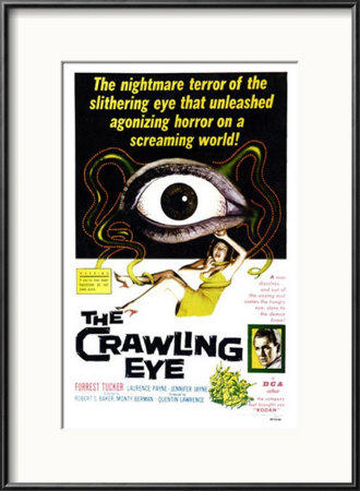Crawling Eye, The Framed Print Crawling Eye, The Framed Print