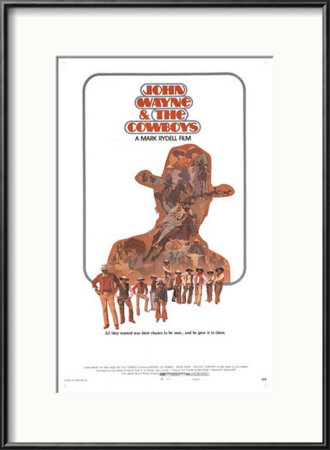 The Cowboys Framed Print The Cowboys Framed Print