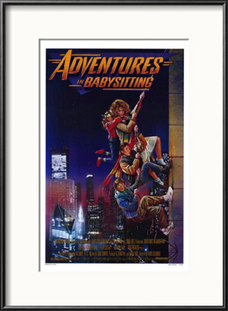 Adventures in Babysitting Framed Print Adventures in Babysitting Framed Print