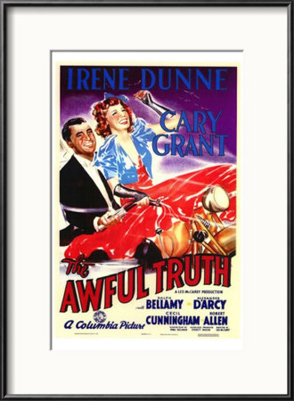 Awful Truth Framed Print Awful Truth Framed Print