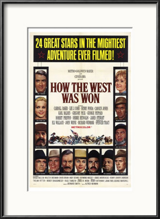 How the West Was Won Framed Print How the West Was Won Framed Print