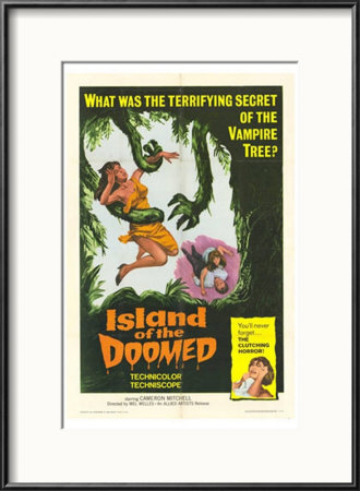 Island of the Doomed Framed Print Island of the Doomed Framed Print