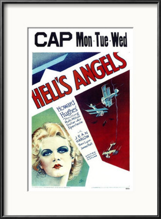 Hell's Angels Framed Print Hell's Angels Framed Print