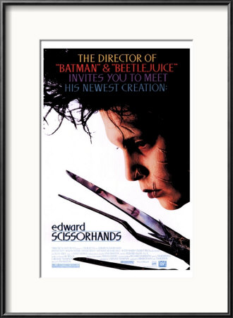 Edward Scissorhands Framed Print Edward Scissorhands Framed Print