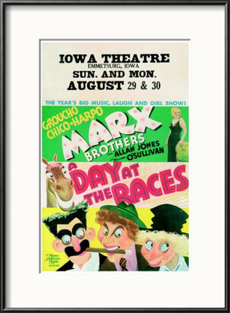 A Day at the Races Framed Print A Day at the Races Framed Print