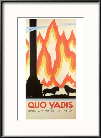 Quo Vadis Framed Print Quo Vadis Framed Print