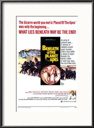 Beneath the Planet of the Apes Framed Print Beneath the Planet of the Apes Framed Print