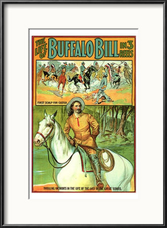 Life of Buffalo Bill Framed Print Life of Buffalo Bill Framed Print
