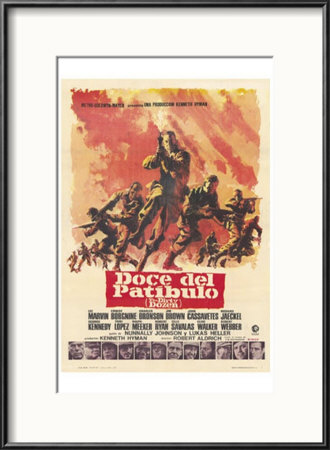 The Dirty Dozen Framed Print The Dirty Dozen Framed Print