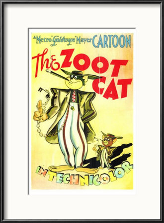 The Zoot Cat Framed Print The Zoot Cat Framed Print
