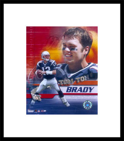 Tom Brady - Composite - ©Photofile Framed Print Tom Brady - Composite - ©Photofile Framed Print