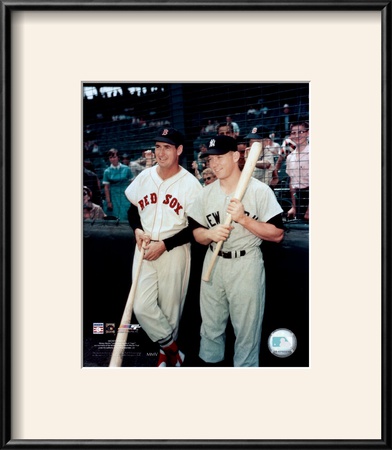 Ted Williams / Mickey Mantle Framed Print Ted Williams / Mickey Mantle Framed Print
