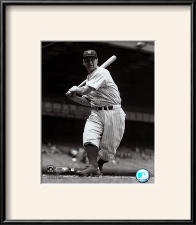 Lou Gehrig Framed Print Lou Gehrig Framed Print