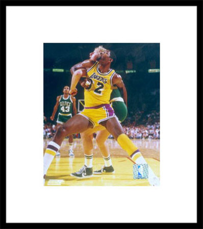 Larry Bird and Magic Johnson Framed Print Larry Bird and Magic Johnson Framed Print