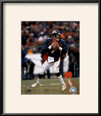 John Elway - New Uniform - ©Photofile Framed Print John Elway - New Uniform - ©Photofile Framed Print
