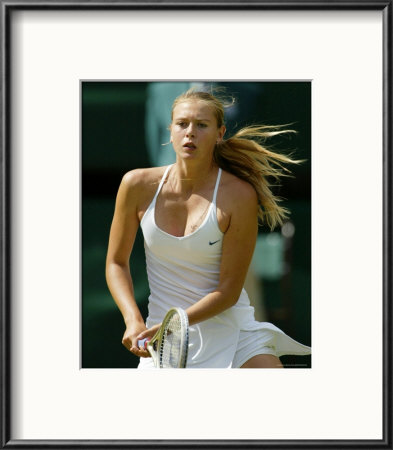 Maria Sharapova Framed Print Maria Sharapova Framed Print