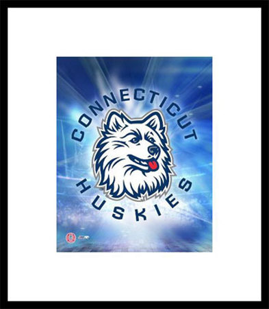 UCONN Logo #1 Framed Print UCONN Logo #1 Framed Print