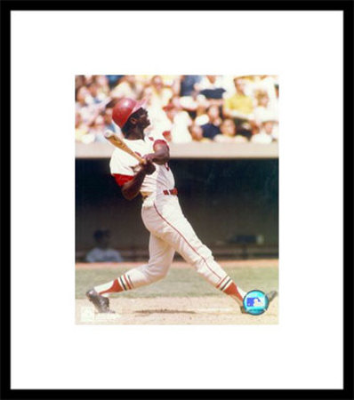 Lou Brock - Batting - ©Photofile Framed Print Lou Brock - Batting - ©Photofile Framed Print