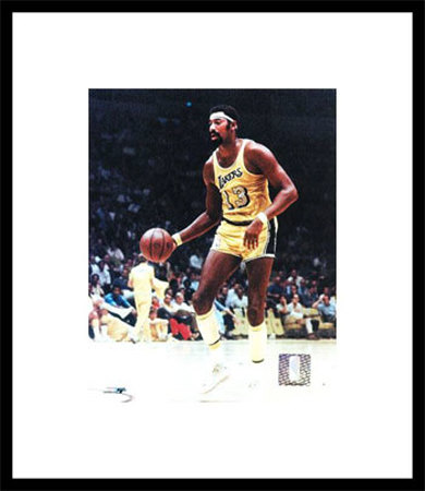 Wilt Chamberlain - Action ©Photofile Framed Print Wilt Chamberlain - Action ©Photofile Framed Print