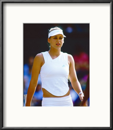 Anna Kournikova Framed Print Anna Kournikova Framed Print