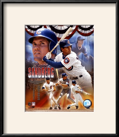 Ryne Sandberg - Legends Composite Framed Print Ryne Sandberg - Legends Composite Framed Print