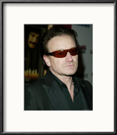 Bono Framed Print Bono Framed Print