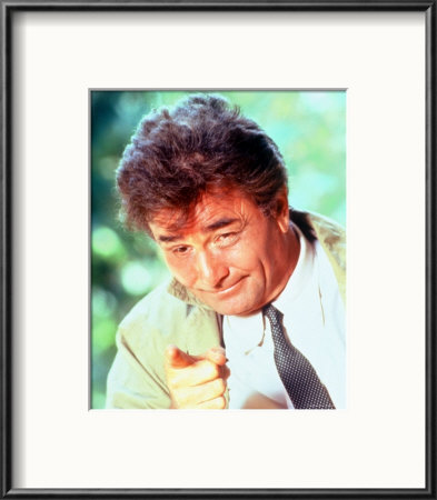 Peter Falk Framed Print Peter Falk Framed Print