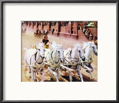 Charlton Heston Framed Print Charlton Heston Framed Print