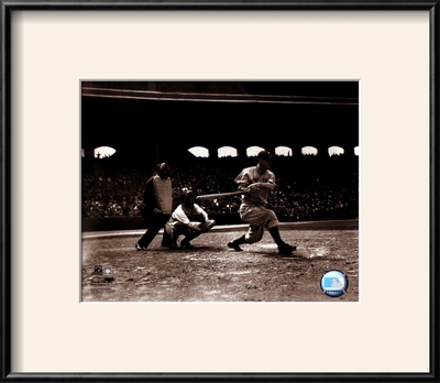 Lou Gehrig- batting - ©Photofile Framed Print Lou Gehrig- batting - ©Photofile Framed Print