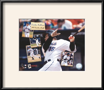Carlos Beltran - Scrapbook '05 Framed Print Carlos Beltran - Scrapbook '05 Framed Print