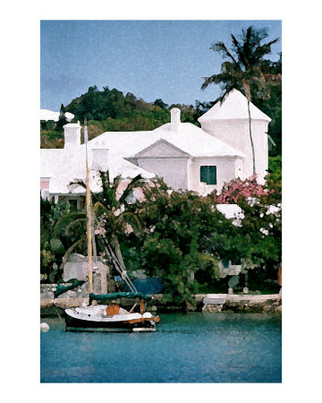 The White Turret Giclee Print The White Turret Giclee Print