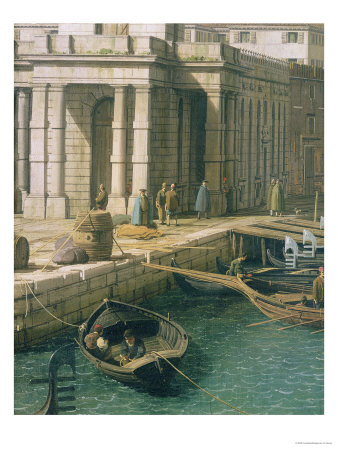Entrance to the Grand Canal: Looking West circa 1738-42 (Detail)