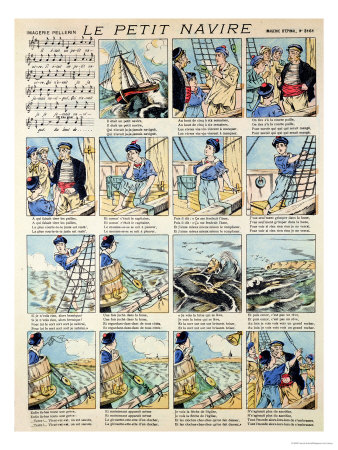 Songsheet for "The Little Sailor" Giclee Print Songsheet for "The Little Sailor" Giclee Print