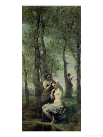 Young Woman at Her Toilet