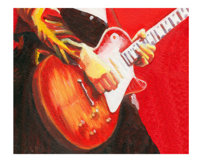 les paul guitar. Guitar-flame top les paul