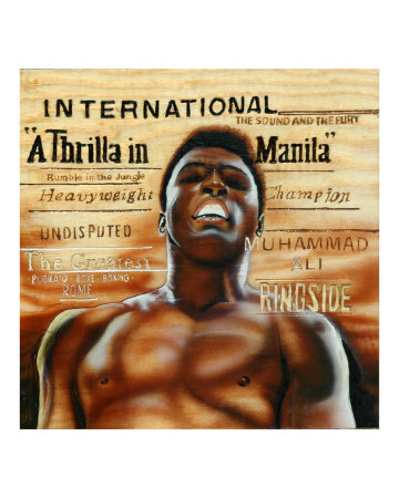 Ring Side Giclee Print Ring Side Giclee Print