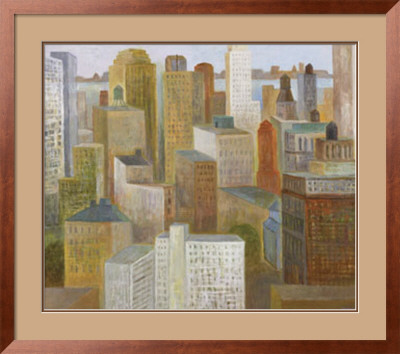 City Towers Framed Print City Towers Framed Print