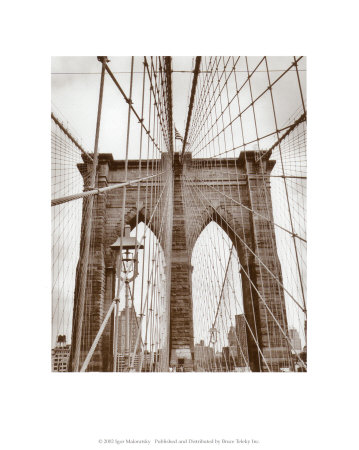 Brooklyn Bridge Print Brooklyn Bridge Print