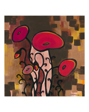Surreal Red Poppies 4 Giclee Print Surreal Red Poppies 4 Giclee Print