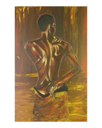 Candice unrobed Giclee Print Candice unrobed Giclee Print