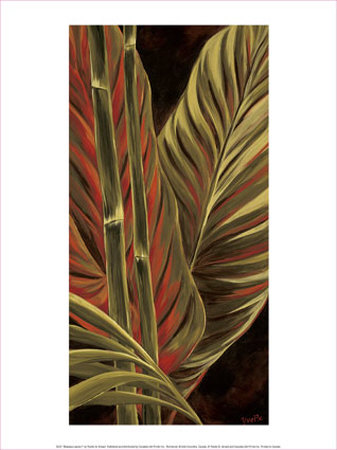 Makatea Leaves I Print Makatea Leaves I Print