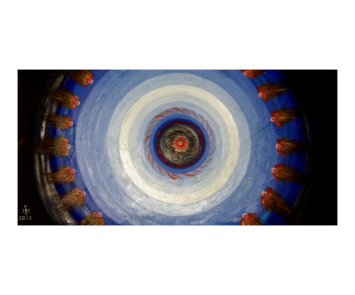 Atom Giclee Print Atom Giclee Print