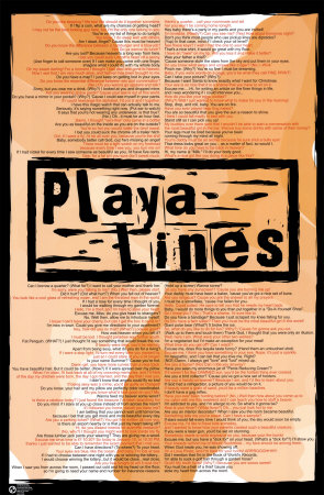 Playa Lines Poster Playa Lines Poster