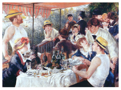 The Luncheon of the Boating Party, c.1881 Print The Luncheon of the Boating Party, c.1881 Print