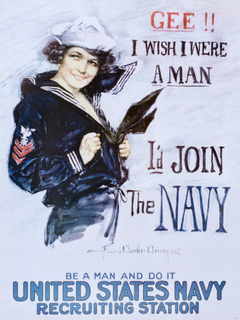 Gee!! I Wish I Were a Man, c.1918 Print Gee!! I Wish I Were a Man, c.1918 Print