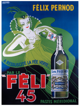 Pernod Felix 45 Giclee Print Pernod Felix 45 Giclee Print