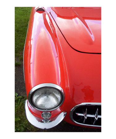 Lil' Red Corvette Photographic Print Lil' Red Corvette Photographic Print