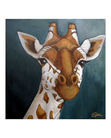 Picture giraffe Giclee Print Picture giraffe Giclee Print