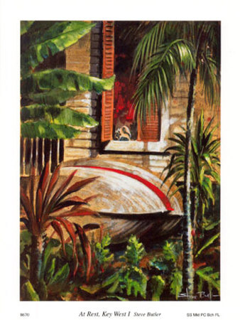 At Rest Key West I Print At Rest Key West I Print