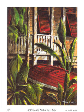 At Rest, Key West II Print At Rest, Key West II Print